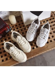 Summer women sneakers fashion shoes trend flat casual sneakers female new fashion comfort white vulcanized platform shoes