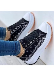 New Women Sneakers Thick Sole Shoes Woman Platform Sneakers Female Casual Sports Shoes Ladies Canvas Shoes Height Increase