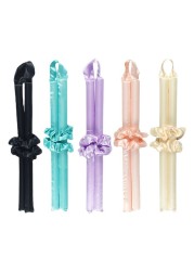 Lazy Heatless Curling Rod Headband Hair Rollers Wave Shaping Wet Wavy Bundles No Heat Curls Hair Styling Tools Curl Bar