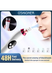 Microcrystal Blackhead Remover Vacuum Suction Facial Pimple Acne Blackhead Remover Facial Pore Cleaner & Sprayer Skin Care Tool