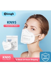 10-100pcs KN95 Mascarillas CE FFP2 Masks Health Safety Approved Protective Breathing Face Mask 5 Layers Filter Mouth Mask