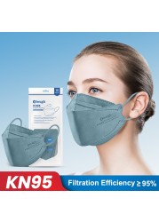 FFP2 mascarillas fish mask KN95 certified ffp2mascarillas fpp2 approved healthy mask adult face mask CE mascarillas fpp2 homology ada