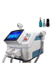 2 in 1 Multifunctional YJNM 808nm 1064nm Tri-Diode Laser Hair Removal and Tattoo Removal Machine Laser Tattoo Removal