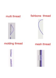 Korea Sterile Pdo Thread Skin Extreme Strong Lifting Face Lifting Multi Mesh Casting Press Fishbone Wire 10pcs/bag