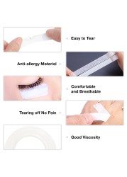 3/5pcs/rolls false eyelashes extension tape professional anti-allergic breathable microig fabric eye lashes grafting tools