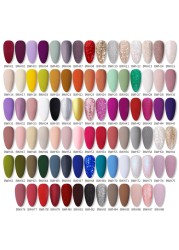 Born Pretty Nail Gel Polish Set Soak Off UV LED Gel 7ml Hybrid Semi Permanent Varnish Nail Art Gel Kit Top Coat Gel Manciuring