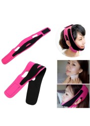 Women Slimming Chin Cheek Slim Lifting Mask V Face Line Belt Anti-wrinkle Belt Band Facial Beauty Tool Face Slimming Bandage