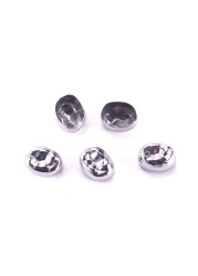 5pcs EASYINSMILE Dental Crown Kids Primary Molar Refill Stainless Steel for Upper/Lower Left/Right 1st/2nd MolarTeeth