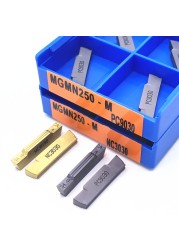 MGMN150 MGMN200 MGMN250 MGMN300 MGMN400 MGMN500 G NC3020 3030 PC9030 Slitting Carbide Insert Parting And Grooving Tool