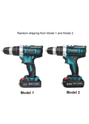 otool sion 21V Electric Impact Drill Cordless Screwdriver Variable Speed ​​1.5Ah Lithium Battery Cordless Drill