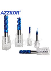 Azzkor - Tungsten Coating Screw Cutters, Tungsten Coated Stainless Steel Screw Cutter Tool Pack Model Hrc70 CNC Milling Drilling Machine