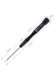 1pc Precision Screwdriver P2 P5 1.5 Pentalobe Y 2.5 Tri Wing PH00 PH000 T3 T4 T5 T6 for Macbook Air / Pro Mobile Phone Repair Tools