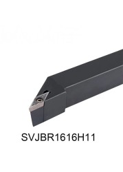 SVJBR 1010 SVJBR1212H11 SVJBR1616H11 Lathe Turning Tools Holder External Tools Carbide Insert VBMT SVJBR2020K11 SVJBR2525