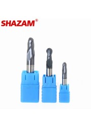 Milling Cutter Hrc50 Ball Nose Alloy Tungsten Steel Tools CNC Maching Shazam Wholesale Top Machine Cutters for Iron Woodworking