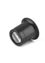 Single Lens Magnifying Glass Black Lens For Watch Jewelry Repair Direct Shipping 10X