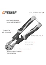 Olecranon Bolt Cutters Shear Lock Steel Wire Large Pliers Strongly Destroy Imported Labor-saving Steel Bar Shear Pliers