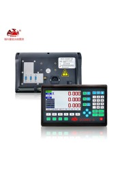 HXX New 3 Axis LCD Dro Set Digital Readout Display System with 3pcs Linear Glass Scale Ruler Optical Dimension Lathe Mill Tools