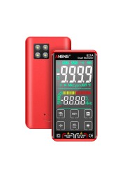 ANENG 621A Touch Screen Intelligent Digital Multimeter 9999 Counts Auto Range Rechargeable NCV Universal Meter Voltmeter Ammeter