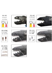 Crimping Jaw Pliers HS-30J/03BC/40J/10A/10WF/35WF/103/256N/06WF2C/05H for Crimping Terminals