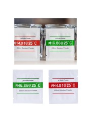 20pcs PH Buffer Solution PH Powder for Test Meter Calibration Measurement 4.01 6.86