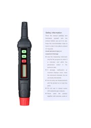 HABOTEST Portable Gas Leak Detector Alarm Combustible Gas Detector with Audible and Visual Alarm All Kinds of Mammals