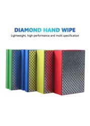 Diamond Hand Polishing Pads 95x60mm Glass Tile Abrasive Grinding Block Pad Marble Stone Ceramic Abrasive Sanding Disc