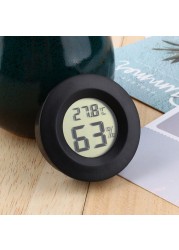 Digital Cigar Humidor Hygrometer New Round Face Thermometer