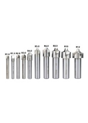 XCAN Angle Rounding End Mill R1.0-R12 HSS Radius Milling Cutter CNC Router Bit