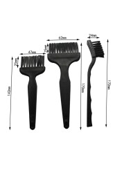 8pcs Anti-Static Esd Brush Safe Nylon Cleaning Brush Set For Mobile Phone Tablet Pcb BGA Repair Cleaning Work