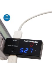 USB portable power meter, voltmeter, voltmeter, ampere, volt, ammeter, USB charger indicator