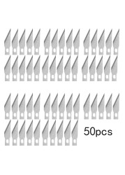 50/100pcs X Blades for X-acto Exacto Tool SK5 Graver Hobby Multi Style Tool Craft Cutting Tools Rubber Seal Metal Blades Sets