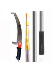 Telescopic Pole Reciprocating Saw Multifunction Hand Tools Stainless Steel High Branch Garden Fruit Tree Height