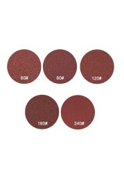 10pcs 4 inch sanding discs 100mm hook and loop sandpaper with backing pad M10 set for sanding and polishing furniture and wood metal