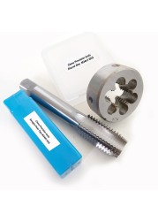 HSS Metric Right Hand Tap and Die Set M6 M7 M8 M9 M10 M11 M12 M13 M14 M15 M16 Fine Screw Thread Die Taps M17 M18 M19 M20 M24