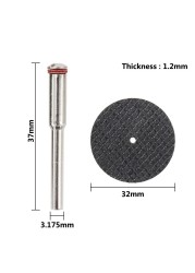 CMCP 101/102pcs Metal Cutting Disc for Dremel Grinder Rotary Tool Circular Saw Blade with Abrasive Cutting Disc Disc