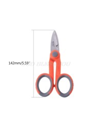 Kevlar Fiber Optic Scissors Splicing Tool 1pc Set Fiber Optic Strippers Hand Tools Drop Shipping