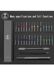 46 in 1 Screwdriver Set Magnetic Screwdriver Bit Phone Repair Piece Tool Set Precision Torx Hex Screw Driver Hand Tools