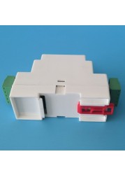 Din Rail Controller With Sensor 2 Way Relay Output Temperature Alarm No NC Common Output 7A/250VAC AC90~260V -40~110℃