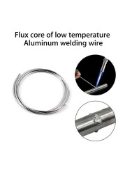 Aluminum Welding 50cm Low Temperature Aluminum Welding Wire Electrode Flux Core Welding Wire Rod Diameter 0.8mm/1.2mm/2.0mm