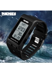 SKMEI Pedometer 3D Men Women Sport Watch Digital Calorie Wristwatches for Men Ladies Fashion Waterproof Bracelet reloj 1363