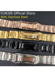 Watch Strap 904L Stainless Steel New Arrived High Quality 22mm Stainless Steel Watch Band Watch Strap Gold Strap