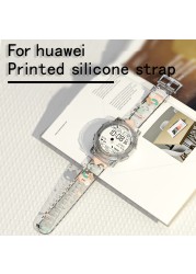 22mm Bracelet Band For Huawei Watch 3 GT 2 Pro 2e / GT 1 46mm Smart Watch Replacement Transparent Strap For Honor Watch GS