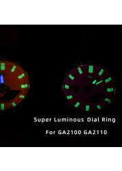 GA2100 Luminous Ring Dial GA2110 Watch Scale Modification Accessories Casioak Mod