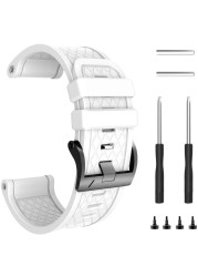 Original Silicone Band for Garmin Fenix ​​2 Soft Silicone Watch Strap Replacement for Garmin Fenix ​​2 Smartwatch Women Men