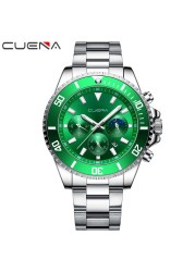 CUENA Top Brand Luxury Watch Fashion Men 30ATM Waterproof Date Watch Sport Men's Watches Quartz Wristwatch Relogio Masculino