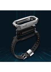 Full Cover Strap For Xiaomi Mi Band 5/mi Band 6 Smartwatch Silicone Strap Accessories Adjustable Wrist Straps For Mi Band 4/5/6