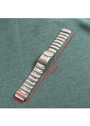 20mm 316L Stainless Steel Solid Band Bracelet for Seiko 49X8JG SKX779 SKX779K SKX781 SKX791S KXA43 SKXA45