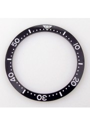 33.7mm*27.5mm*0.8mm Flat Ceramic Black Blue Green Clock Bezel Insert Fit MOD Skx013 Model High Quality Parts