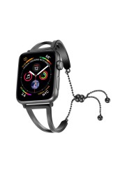 stainless steel strap for apple watch band 44mm 40mm iwatch strap 42mm 38mm watchband korea apple watch serie 6 se 5 4 3 38 42