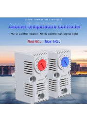 Temperature Controller Normally Closed And Open Din Rail Small Size Thermometer Thermostat KTO011 KTS011 XTS211 XTO211